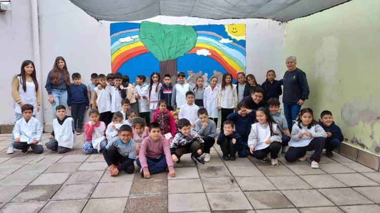 San Luis Agua brindó una charla a estudiantes de la Escuela N°32 ‘Justo Daract’