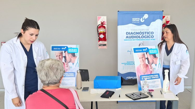 Comenzó la Campaña de Estudios Auditivos en el Hospital Central