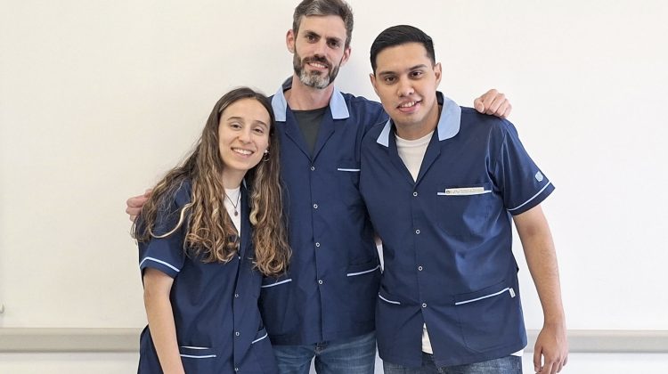 Tres estudiantes de Psicología finalizaron sus prácticas en el Hospital Carrillo