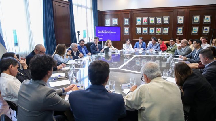 San Luis participó de una reunión del Consejo Federal de la Economía del Conocimiento