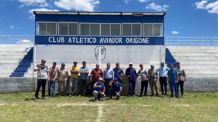 El Club Atlético Aviador Origone de Villa Mercedes tiene su cortina forestal
