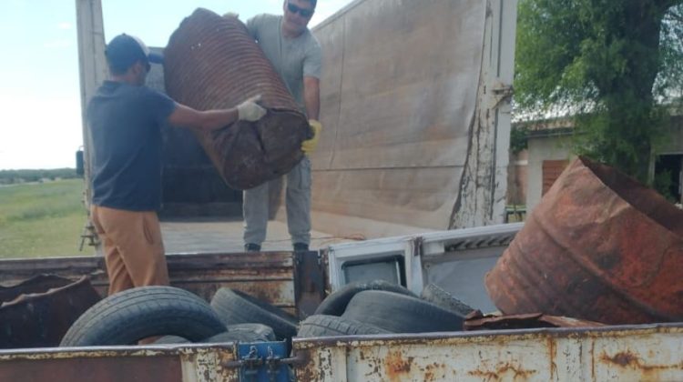 Leandro N. Alem, Fortín El Patria y Fortuna sumaron dos toneladas de cacharros