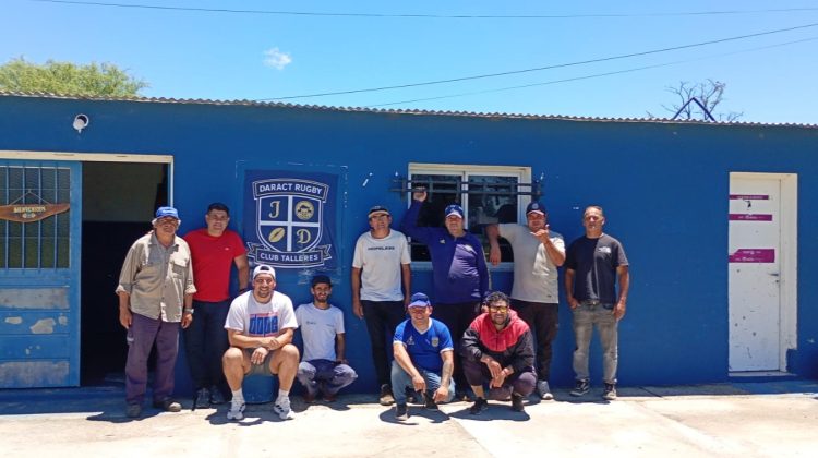 ‘Daract Rugby Club Talleres’ estrenó su nueva cortina forestal