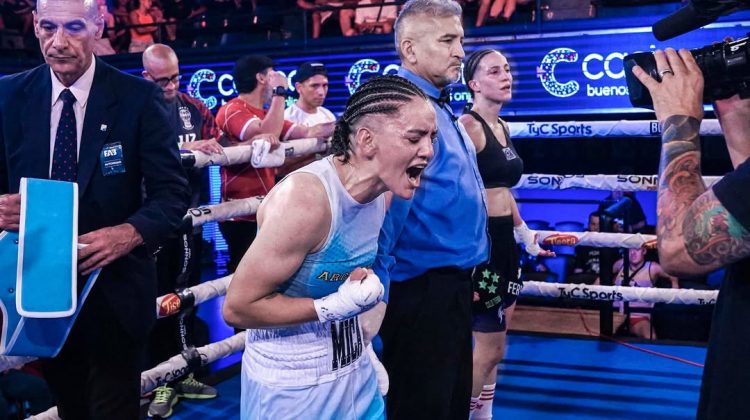 Micaela ‘La Princesita’ Luján se coronó campeona argentina en Buenos Aires