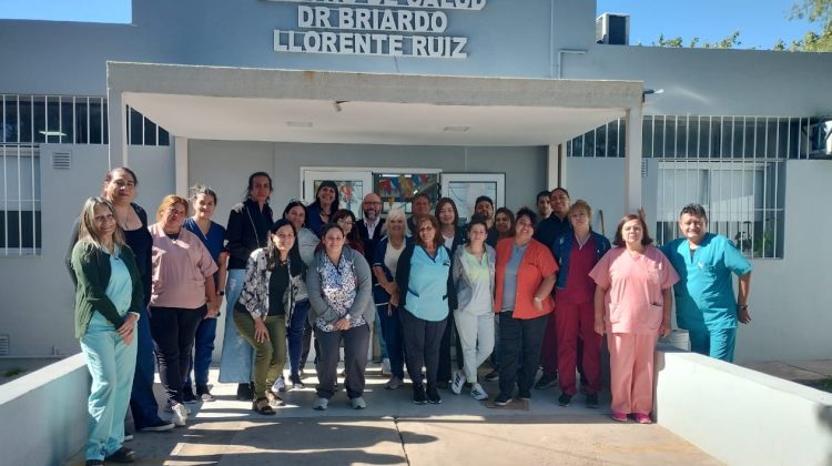 Ley Micaela: capacitaron al personal del CAPS ‘Briardo Llorente Ruiz’