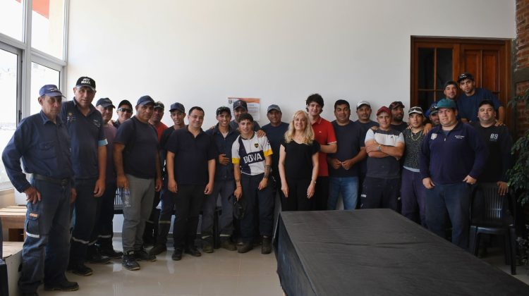 Brindaron una capacitación en eficiencia energética e hídrica en Naschel