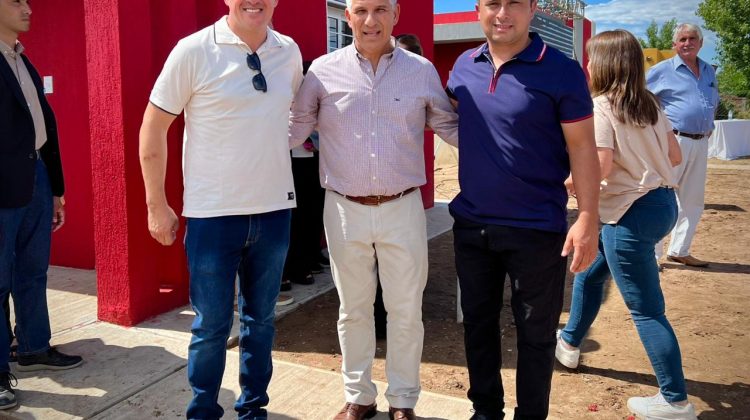 Poggi destacó la transición “ordenada y en armonía” en Unión entre el intendente saliente y el entrante