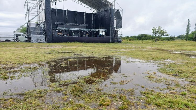 Debido a las condiciones climáticas, se reprogramó la 32° Fiesta del Granito