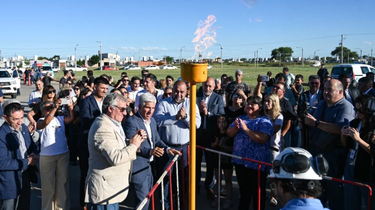 Más de 1100 familias de Villa Mercedes ya tienen habilitado el gas natural