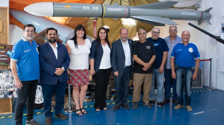 Donde la Patria se hace memoria: autoridades provinciales en el Museo Malvinas de Villa Mercedes