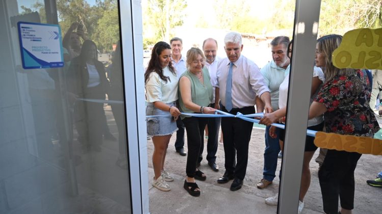 En Los Manantiales inauguraron obras que impulsan el desarrollo local