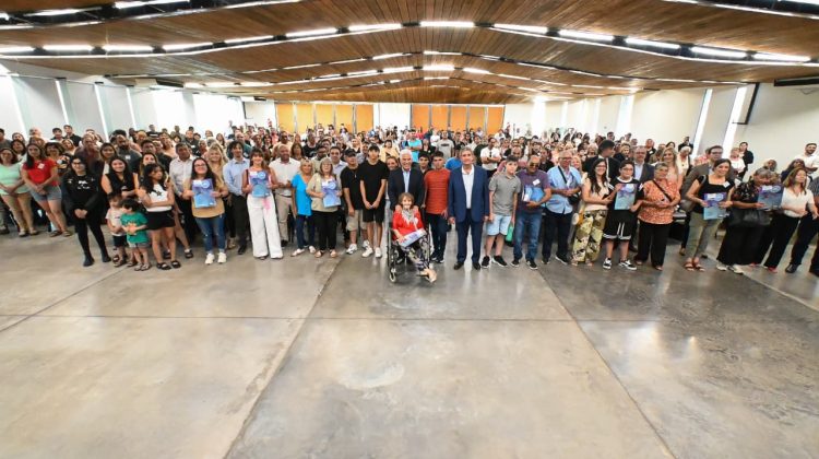 San Luis cierra el año con más de 6.000 escrituras entregadas en la segunda gestión de Poggi