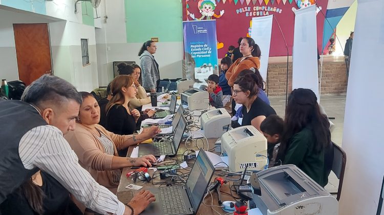 El Registro Civil tramitó más de 80 mil actas, 41 mil DNI y dio un importante salto digital