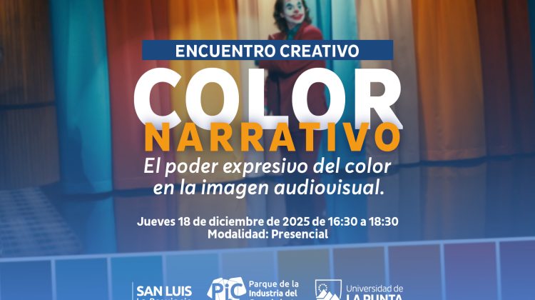 ‘Color Narrativo’: un encuentro para descubrir el poder expresivo de la imagen audiovisual