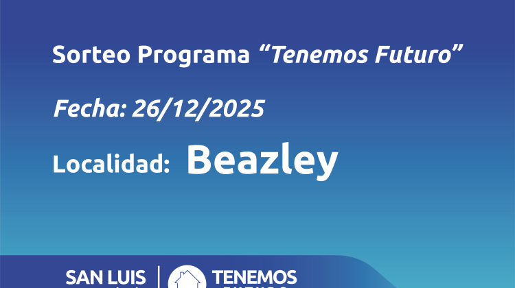 Beazley: listado de familias sorteadas