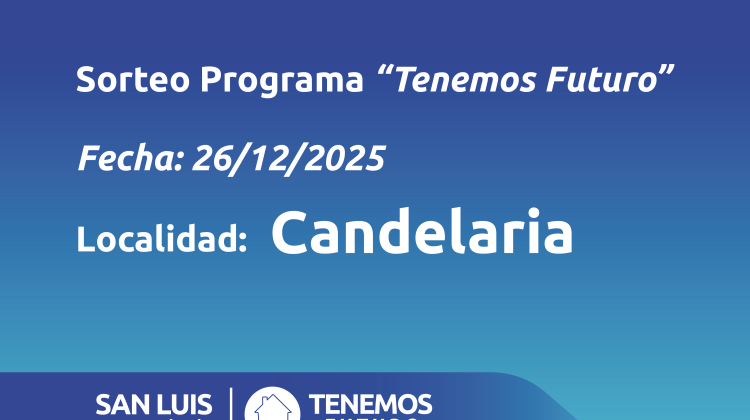 Candelaria: listado de familias sorteadas