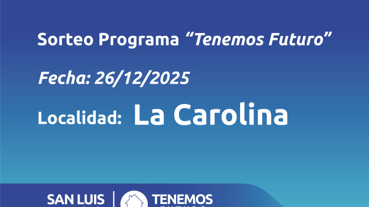 La Carolina: listado de familias sorteadas