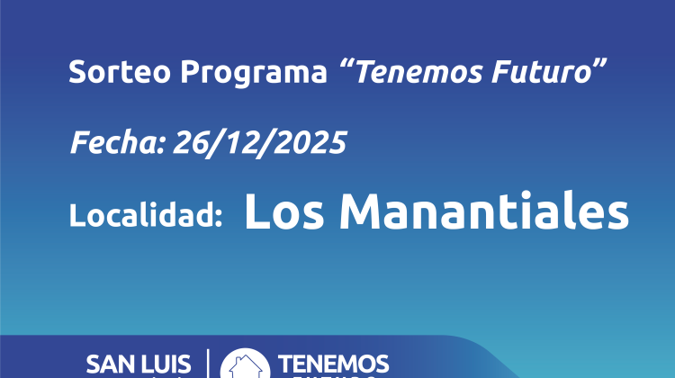 Los Manantiales: listado de familias sorteadas