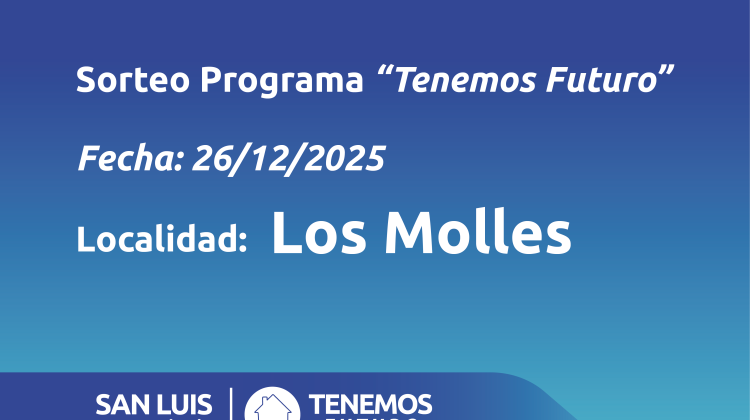 Los Molles: listado de familias sorteadas