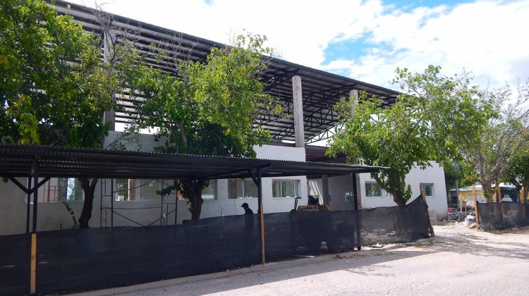 Avanza la ampliación de la Escuela ‘Fray Luis Beltrán’ con importantes progresos estructurales