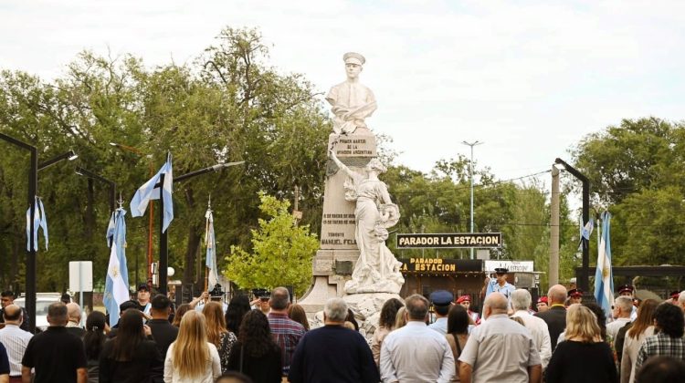 Homenajearon al teniente Manuel Félix Origone, primer mártir de la Aviación Argentina