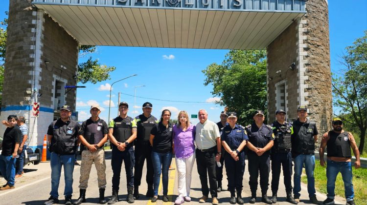 Fuerzas provinciales y nacionales realizaron un operativo en el límite entre San Luis y Córdoba