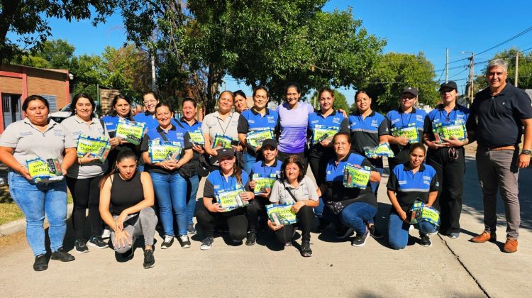 Prevención Ciudadana comenzó a recibir kits para fortalecer su trabajo diario