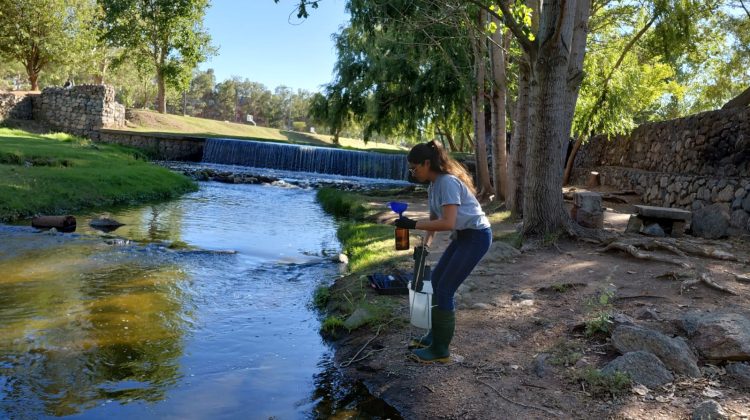 San Luis Agua fiscalizó el río San Luis y el Dique Chico