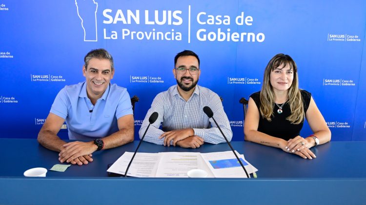 Presentaron los festivales del fin de semana, que tendrán por sede la ciudad de San Luis y Lafinur