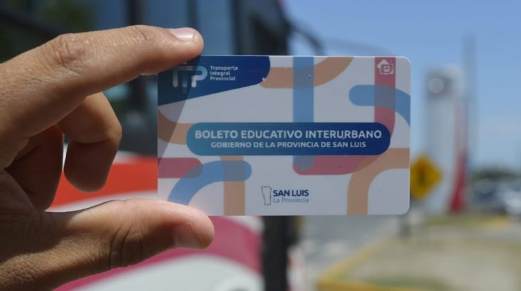 El paso a paso para inscribirse en el Boleto Educativo Interurbano 2026