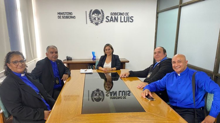 La directora de Cultos se reunió con referentes pastorales de San Luis