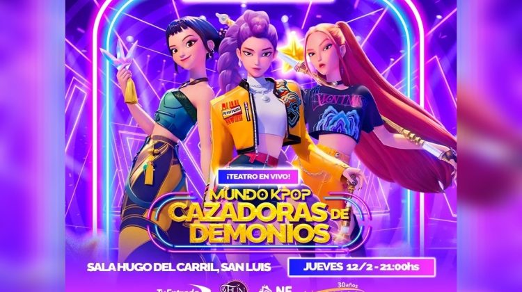 El espectáculo ‘Mundo K-Pop: Cazadoras de Demonios’ llega a San Luis