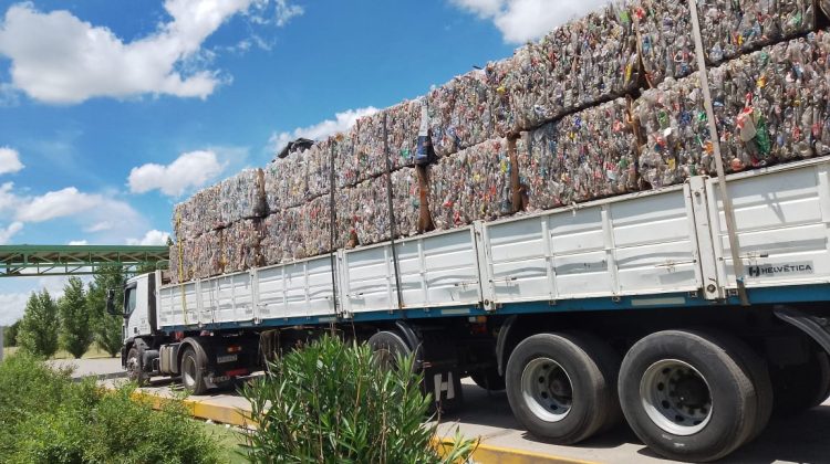 La Metropolitana despachó 36 toneladas de material recuperado