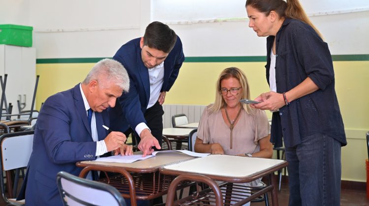 Con foco en el inicio de clases, el Gobierno reforzó su agenda educativa
