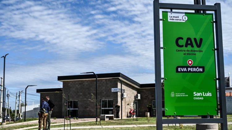 Pusieron en marcha el Centro de Atención al Vecino (CAV) en el barrio Eva Perón