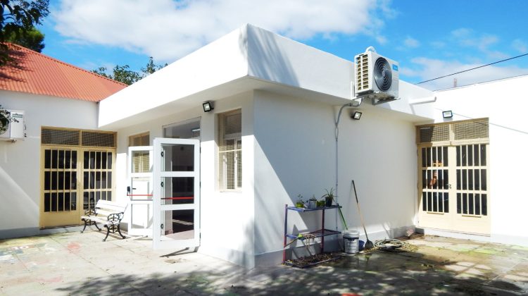 La construcción de sala de 3 años de la Escuela ‘San Martín’ entró en detalles finales