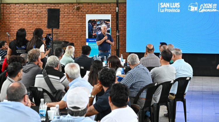En La Toma, conformaron la Mesa Provincial Minera
