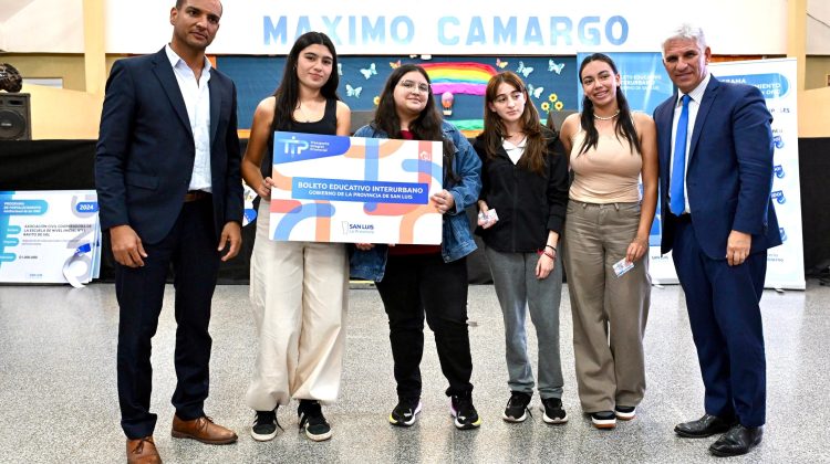 El Boleto Educativo Interurbano ya es una realidad en La Toma