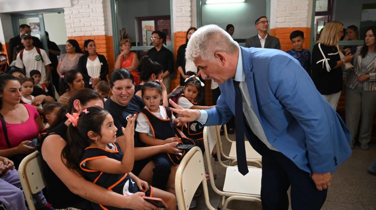 Este lunes, el Gobernador retoma su Gira Educativa en escuelas de la capital