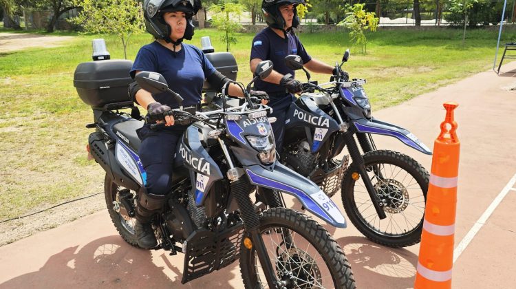 Finalizó el primer curso de operadores de moto para personal policial en San Luis 