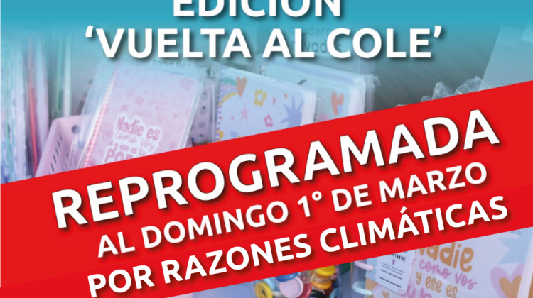 La Expo Emprendedores fue reprogramada por cuestiones climáticas