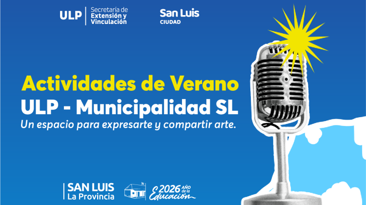 La ULP presentará el espacio de Arte y Literatura en el Paseo del Padre