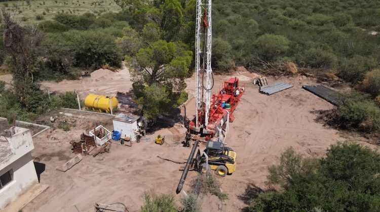 Avanzan los trabajos en la nueva perforación para Beazley