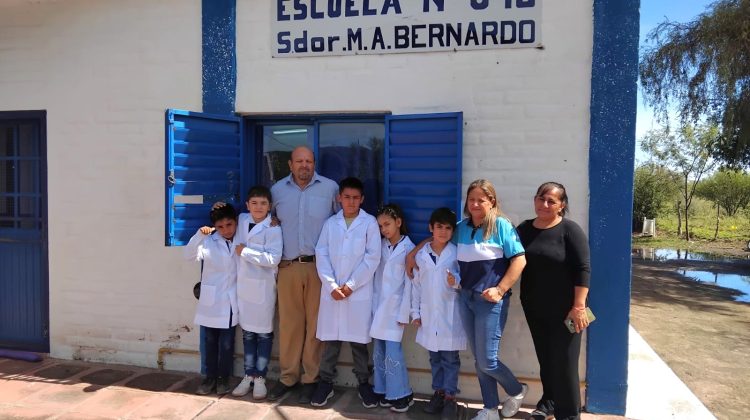 El Programa de Apoyo a la Escolaridad Rural llegó al paraje Pozo Cavado