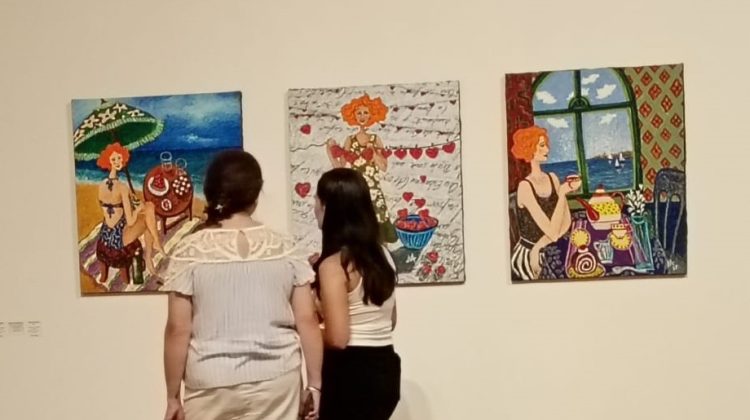Andrea Amaya expone ‘Un arte feliz… realidad íntima y necesaria’