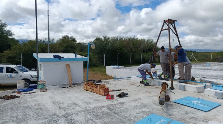 Renovaron los equipos de la Estación de Bombeo N°2 de Merlo