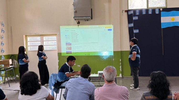 La Escuela N°267 de Potrero de los Funes lanzó su página web turística