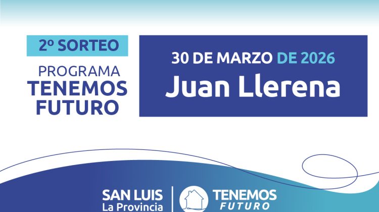Resultados del sorteo de los inscriptos de Juan Llerena