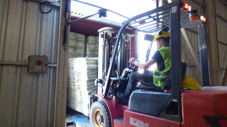 Partieron cinco contenedores de alfalfa a Emiratos Árabes Unidos y República Dominicana