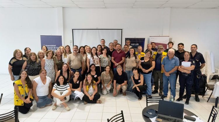 Luján fue sede del primer taller del Plan de Prevención de Incendios Forestales